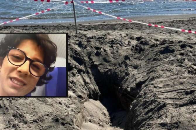Riccardo Boni morto in una buca scavata sulla spiaggia di Montalto, il papà è indagato per omicidio colposo