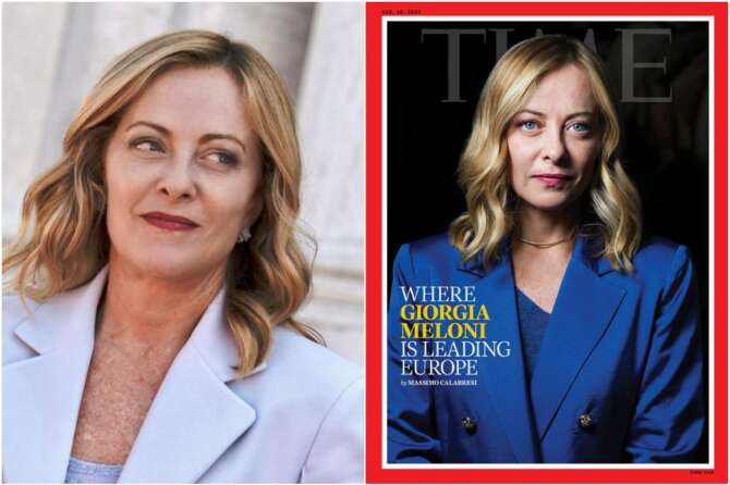 Meloni e la copertina del Time per la premier “tra le figure europee più interessanti”: il ritratto del “nuovo nazionalismo”