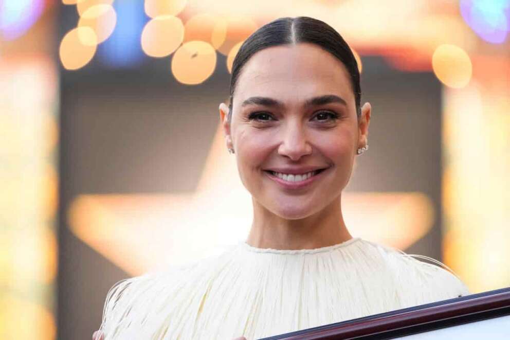 Gal Gadot attends a ceremony honoring her with a star on the Hollywood Walk of Fame on Tuesday, March 18, 2025, in Los Angeles. (Photo by Jordan Strauss/Invision/AP) Associated Press/LaPresse