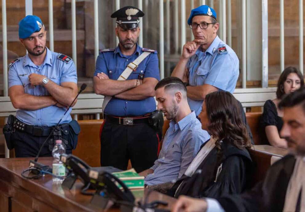 Sentenza del processo d’appello per l’imputato Alessandro Impagnatiello accusato del femminicidio di Giulia Tramontano – Milano, Italia – Mercoledì, 25 giugno 2025 (foto Stefano Porta / LaPresse) Appeal trial verdict for defendant Alessandro Impagnatiello accused of the femicide of Giulia Tramontano – Milan, Italy – Wednesday, 25 June 2025 (photo Stefano Porta / LaPresse)