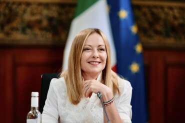 Foto LaPresse/Palazzo Chigi/Filippo Attili