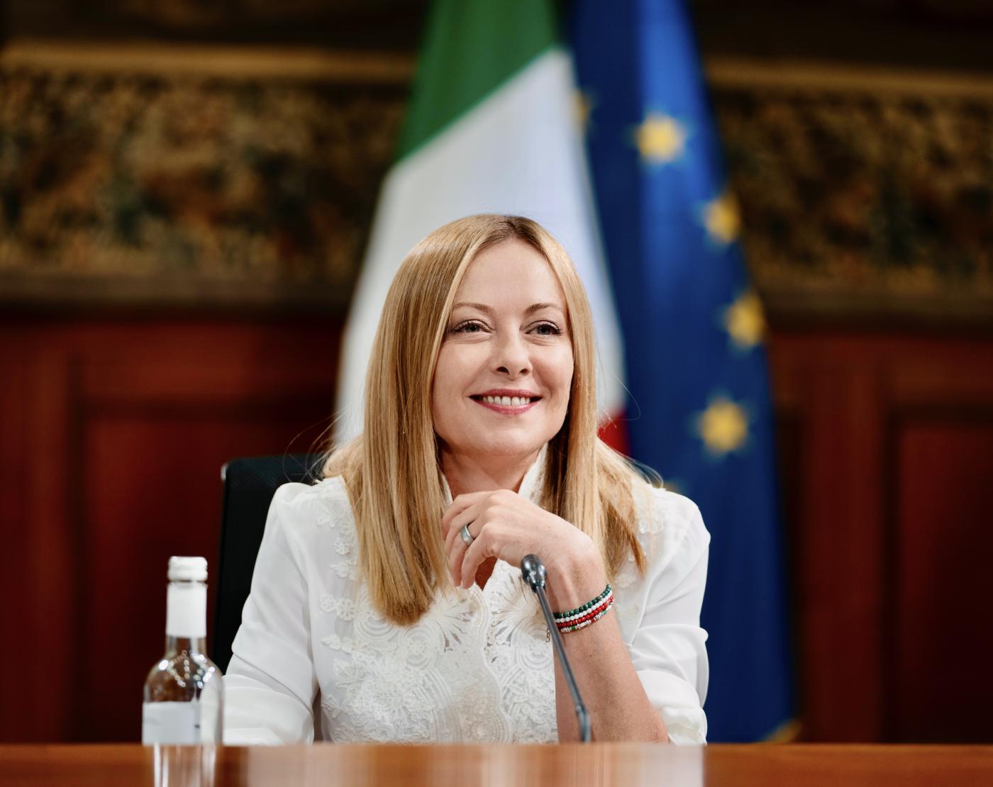 Foto LaPresse/Palazzo Chigi/Filippo Attili