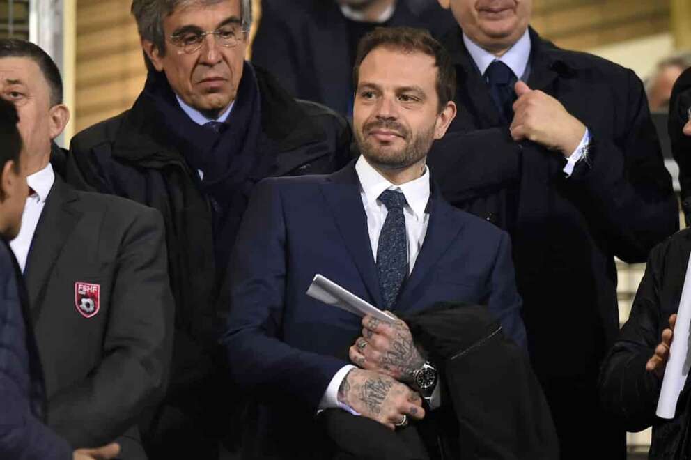 Foto LaPresse – Fabio Ferrari 24 03 2017 Palermo ( Italia ) Sport Italia vs Albania – Gruppo G – Qualificazioni Coppa del Mondo 2018. Nella foto: Paul Baccaglini presidente Palermo Photo LaPresse – Fabio Ferrari March 24, 2016 Palermo ( Italy ) sport Italia vs Albania – Group G – The 2018 World Cup qualifiers . in the pic: Paul Baccaglini