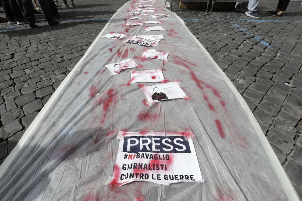 Scioperiamo contro il giornalisticidio di Gaza