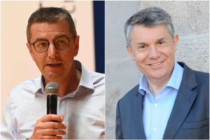 Gaël Perdriau e Gilles Artigues