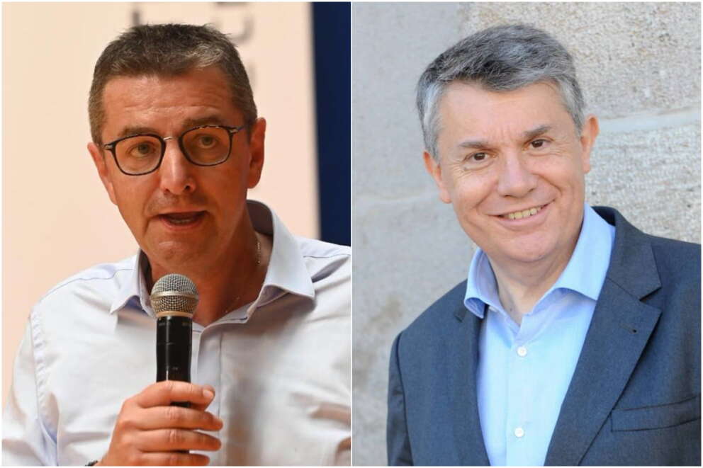 Gaël Perdriau e Gilles Artigues