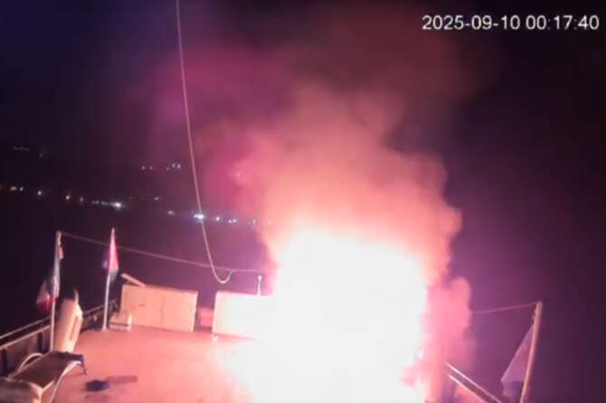 FOTO DA X (GLOBAL SUMUD FLOTILLA)