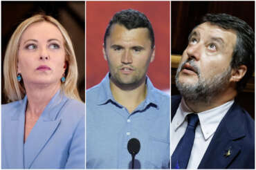 COLLAGE DI FOTO DA LAPRESSE