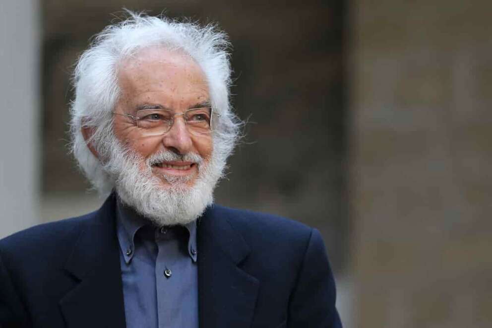 Foto LaPresse/Marco Cantile Napoli, 15/04/2017 Cronaca Inaugurazione del monolite di Totò nel quartiere della Sanità a Napoli in occasione delle celebrazione per i 50 anni dalla morte del famoso comico e attore napoletano. Nella foto: il fotografo Mimmo Jodice