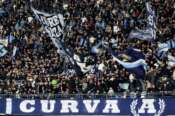 Napoli’s supporters during the Serie A soccer match between Napoli and Torino at the Diego Armando Maradona Stadium in Naples, southern italy – Sunday , April 27 , 2025. Sport – Soccer . (Photo by Alessandro Garofalo/LaPresse)