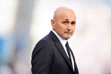 Italy’s Headcoach Luciano Spalletti during the Uefa European Qualifiers 2026 match between Italy and Moldova (group I) at the Mapei Stadium, Reggio Emilia, Italy – June 9, 2025. Sport – Soccer . (Photo by Massimo Paolone/LaPresse)