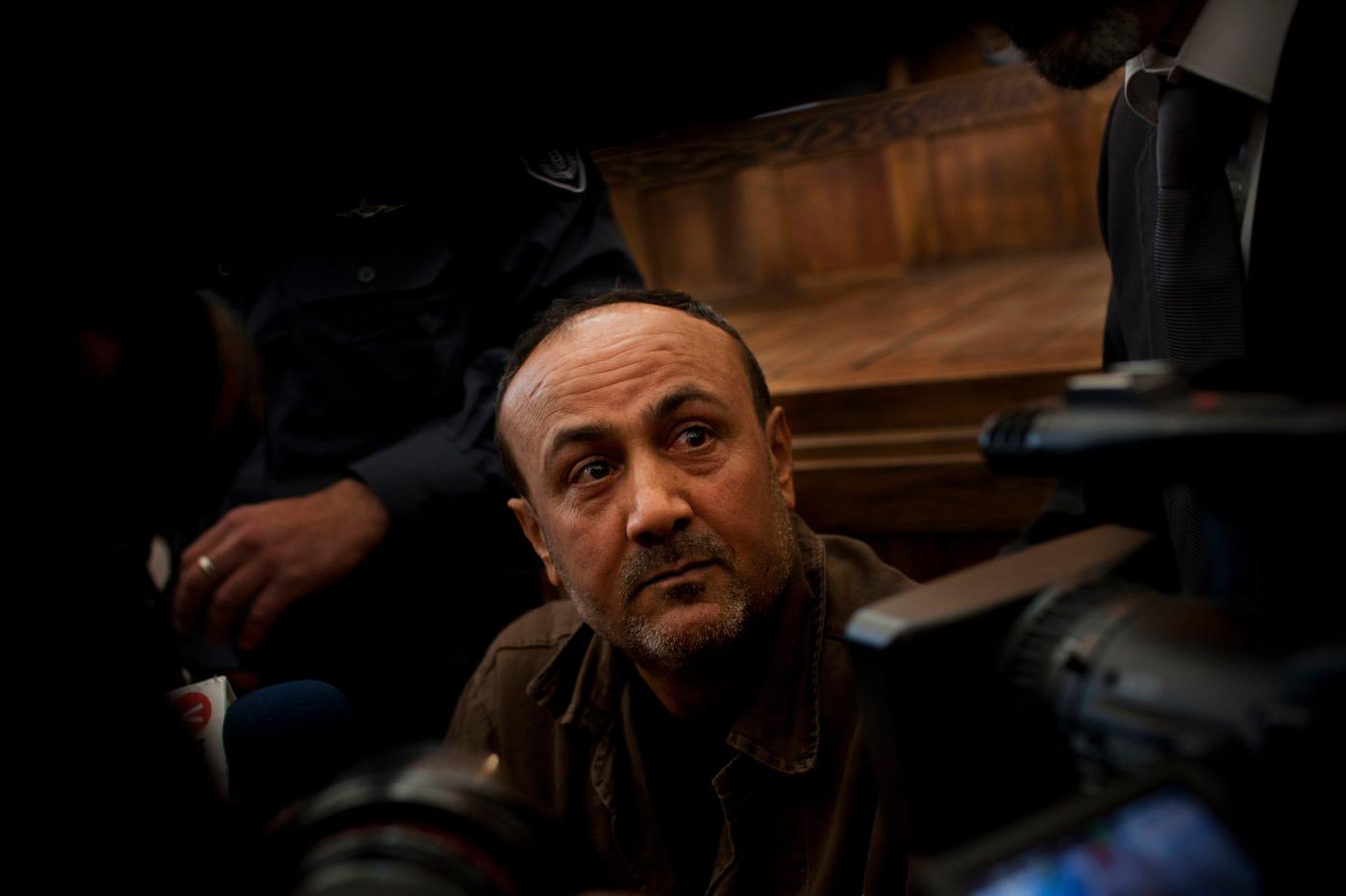 FILE - Senior Fatah leader Marwan Barghouti appears in Jerusalem's court on Jan. 25, 2012. (AP Photo/Bernat Armangue, File) 


associated Press / LaPresse
Only italy and spain