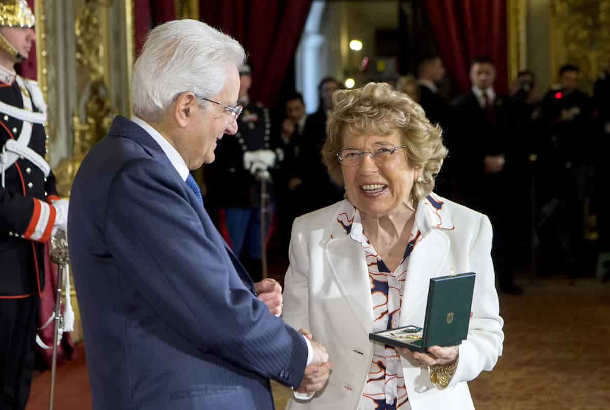 Mattarella premia Sofia Corradi