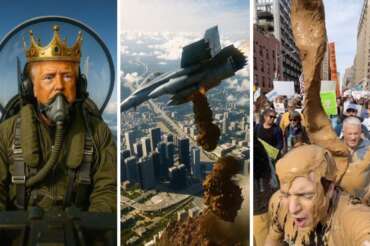 Trump e il video degli escrementi sui manifestanti: cosa ne pensa il ‘segnaposto’ Giorgia Meloni?