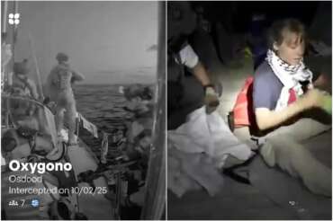 Global Flotilla fermata da Israele al largo di Gaza, attivisti arrestati in acque internazionali: “Un rapimento illegale”