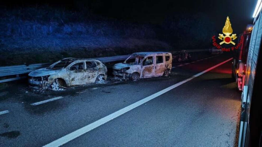 FOTO DA VIGILI DEL FUOCO