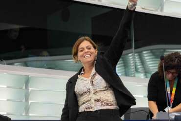 Photo credits: Imagoeconomica via Ilaria Salis