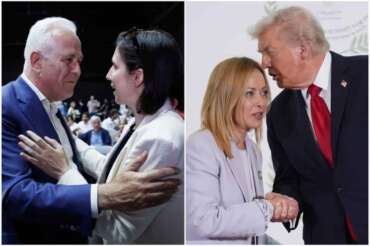 COLLAGE DI FOTO DA LAPRESSE