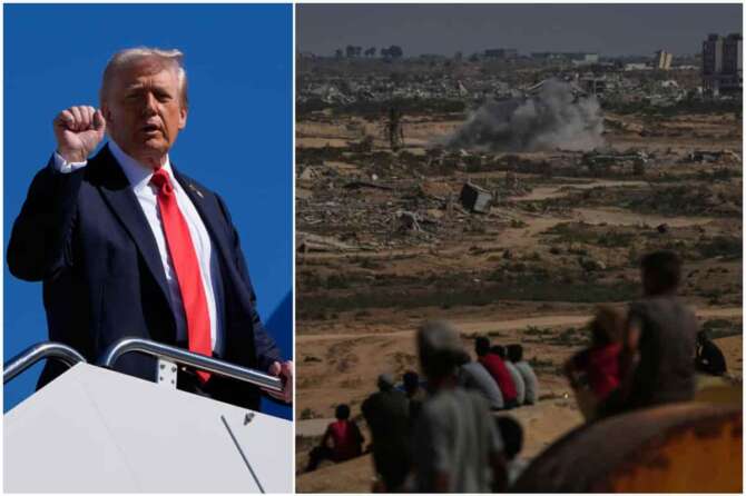 COLLAGE DI FOTO DA LAPRESSE