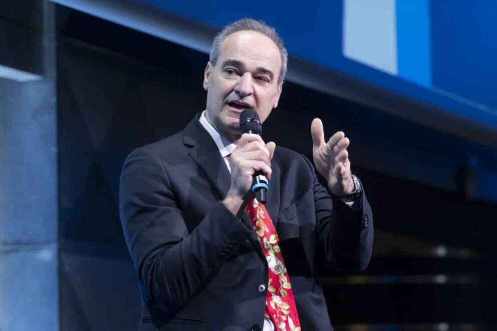 Palazzo Mezzanotte. Veranstaltung „Italien gestaltet die Zukunft. 1000 Unternehmen: Italienische Exzellenz wird ausgezeichnet.“ – Wirtschaft – Mailand, Italien – Montag, 11. März 2024. (Foto: Alessandro Cimma/Lapresse) Palazzo Mezzanotte. Veranstaltung „Italien gestaltet die Zukunft. 1000 Unternehmen: Italienische Exzellenz wird ausgezeichnet.“ – Wirtschaft – Mailand, Italien – Montag, 11. März 2024. (Foto: Alessandro Cimma/Lapresse) Alberto Bertone