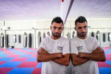 Foto LaPresse – Claudio Furlan 22/07/2017 Milano ( IT ) cronaca sport Il campione di Kickboxing Giorgio Petrosyan