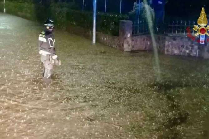 FOTO DA VIGILI DEL FUOCO