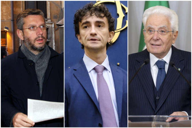 COLLAGE DI FOTO DA LAPRESSE