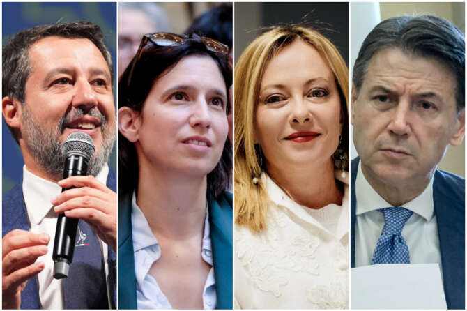 COLLAGE DI FOTO DA LAPRESSE