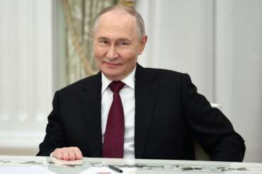 Alexander Kazakov, Sputnik, Kremlin Pool Photo via AP