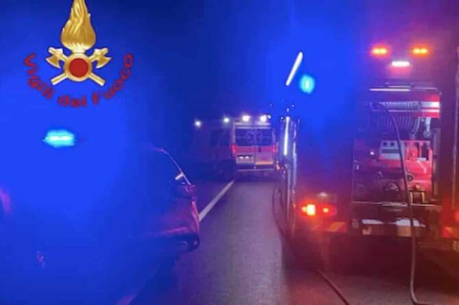 FOTO DA VIGILI DEL FUOCO