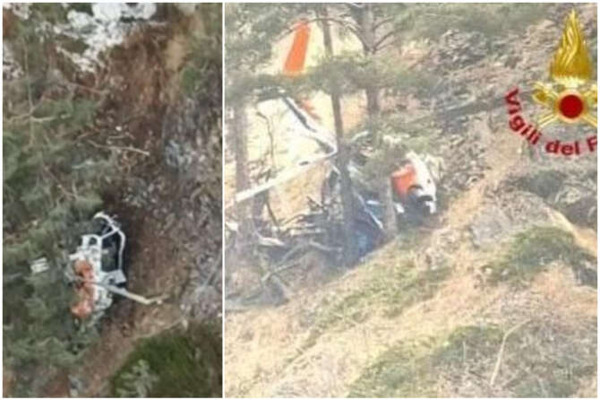 FOTO DA VIGILI DEL FUOCO