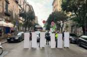 “Mi vedi?”, a Napoli il primo flashmob per la sicurezza stradale e per chiedere strade scolastiche