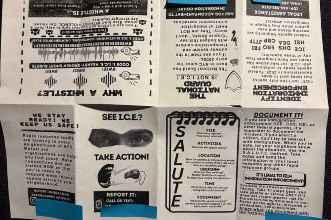 A New York il kit anti-ICE: “Così proteggiamo i nostri vicini”