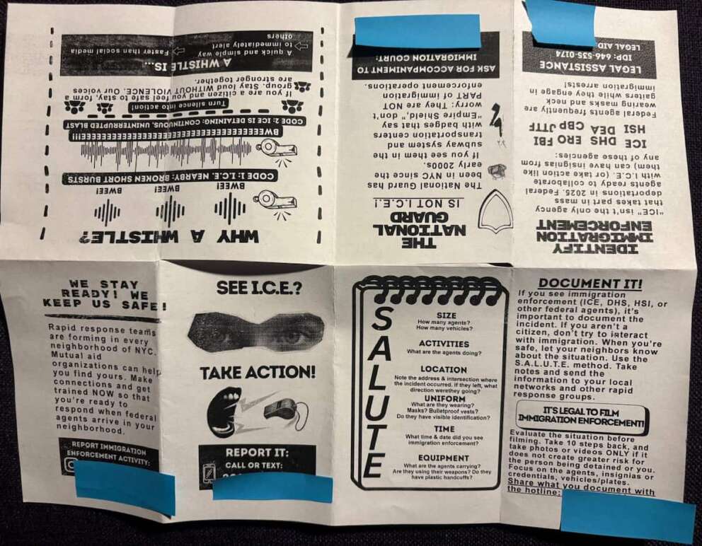 A New York il kit anti-ICE: “Così proteggiamo i nostri vicini”