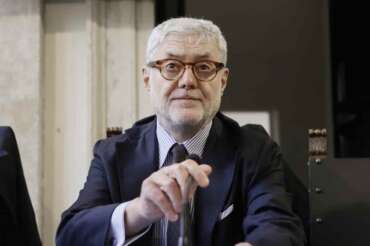 Giovanni Melillo Procuratore Nazionale Antimafia alla presentazione dell’indice di percezione della corruzione organizzato da Transparency Italia — Roma—Italia —Martedì 10 Febbraio 2026 – Politica – (foto di Cecilia Fabiano/ LaPresse) Giovanni Melillo, National Anti-Mafia Prosecutor at the presentation of the Corruption Perception Index organized by Transparency Italia— Rome—Italy Tuesday February 10 , 2026 – Politics – (photo by Cecilia Fabiano/LaPresse)
