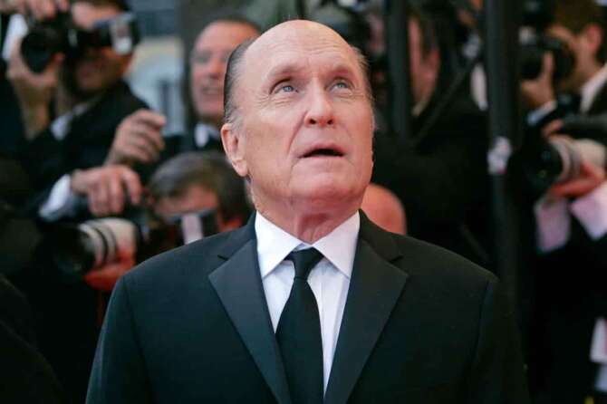 FILE – Actor Robert Duvall arrives for the screening of the film “We Own the Night,” at the 60th International film festival in Cannes, southern France, on May 25, 2007. (AP Photo/Lionel Cironneau, file) Associated Press / LaPresse Only italy and spain
