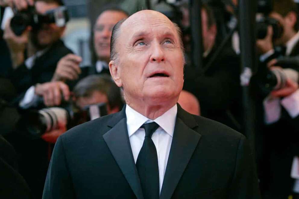 FILE – Actor Robert Duvall arrives for the screening of the film “We Own the Night,” at the 60th International film festival in Cannes, southern France, on May 25, 2007. (AP Photo/Lionel Cironneau, file) Associated Press / LaPresse Only italy and spain