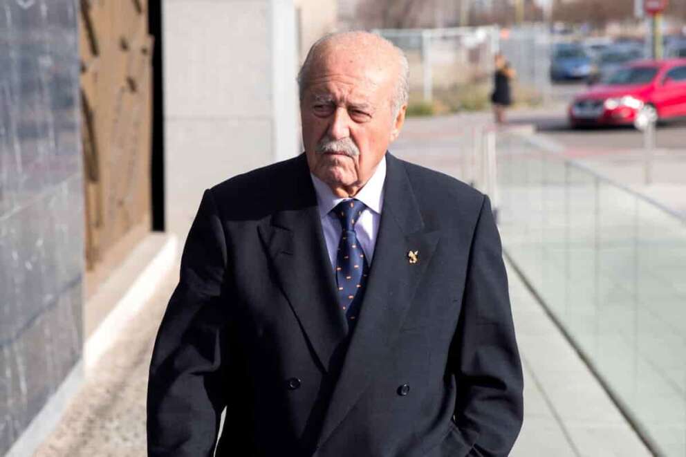 Former Spanish lieutenant colonel Antonio Tejero, head of coup attemp of 23 February 1981, arrives at the funeral chapel to pay tribute to late Carmen Franco, the only child of Spanish dictator Francisco Franco, in Madrid, Spain, 29 December 2017. Carmen Franco died at the age of 91 at her home in Madrid on 29 December 2017, after suffering from cancer. EFE/Rodrigo Jimenez