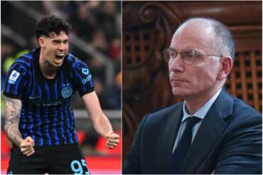 Letta riappare e parla di Bastoni: s’è accorto degli orrori di Meloni?