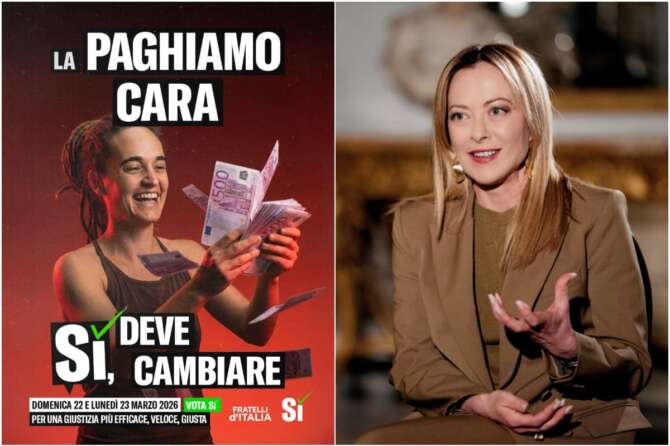 Giudici amici dei migranti, la carta di Meloni per spingere il Sì al referendum