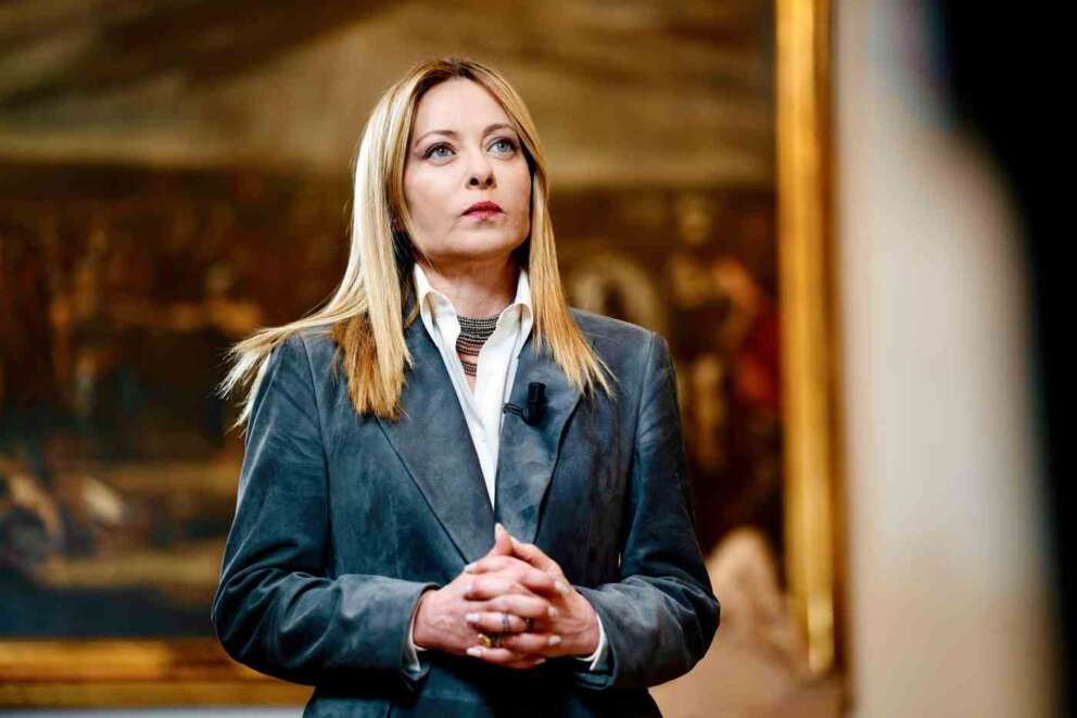 Foto LaPresse/Palazzo Chigi/Filippo Attili