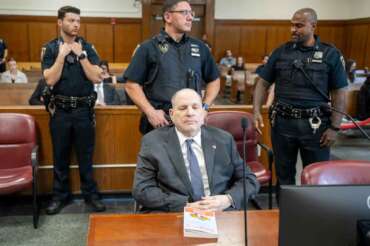 Harvey Weinstein appears in court on Wednesday, March 4, 2026 in New York. (Steven Hirsch /New York Post via AP, Pool)