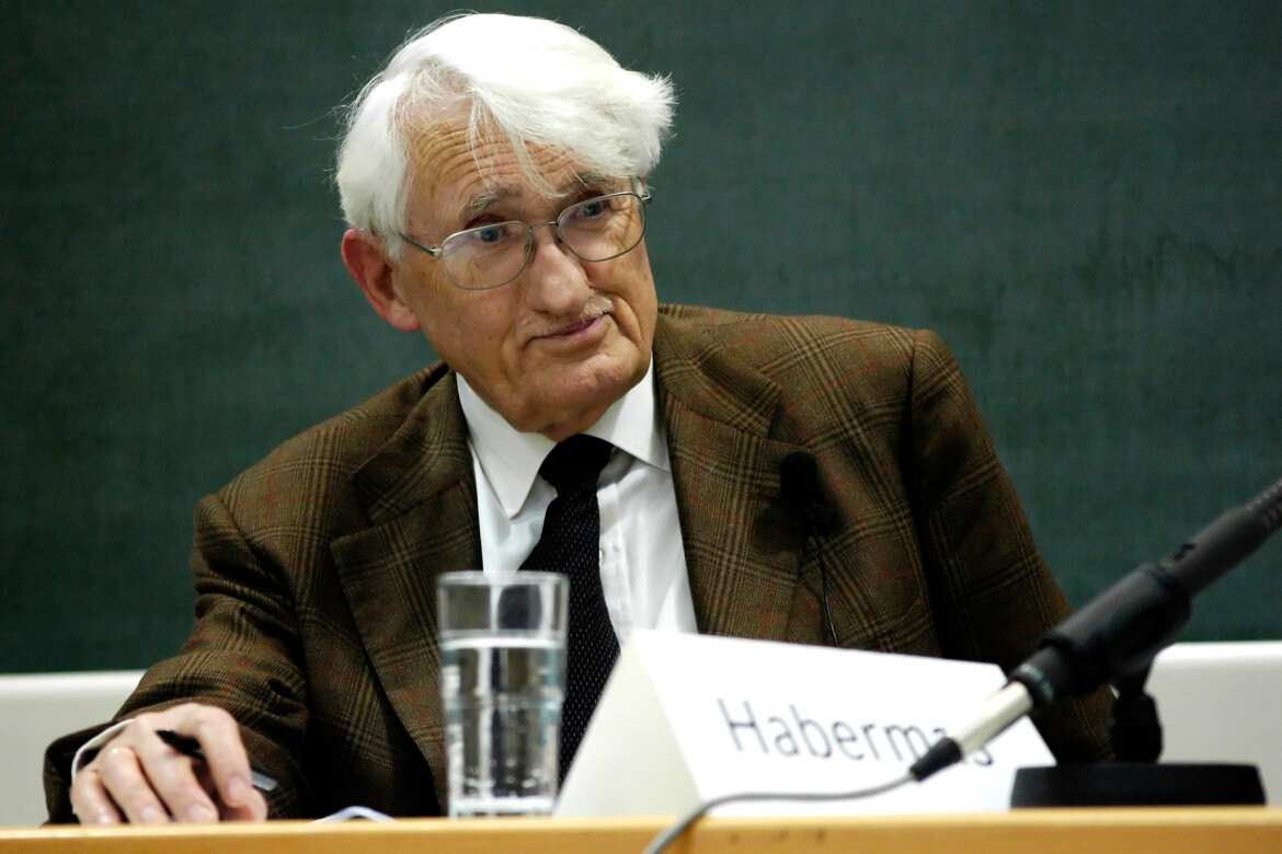 Jurgen Habermas, il filosofo del dialogo