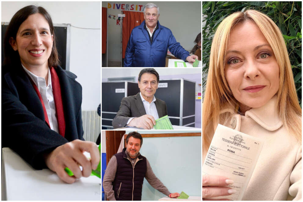 COLLAGE DI FOTO DA LAPRESSE