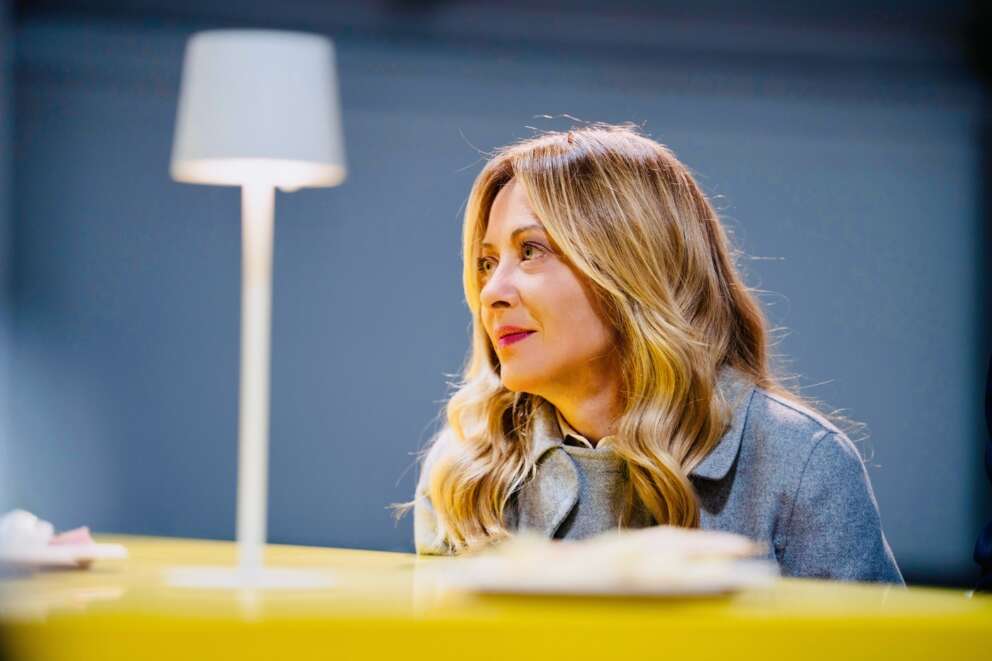 Foto LaPresse/Palazzo Chigi/Filippo Attili