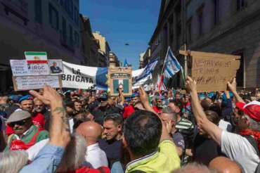 25 aprile, il caos Liberazione firmato dalla polizia: le provocazioni dei filo-Netanyahu e l’antisemitismo che non muore