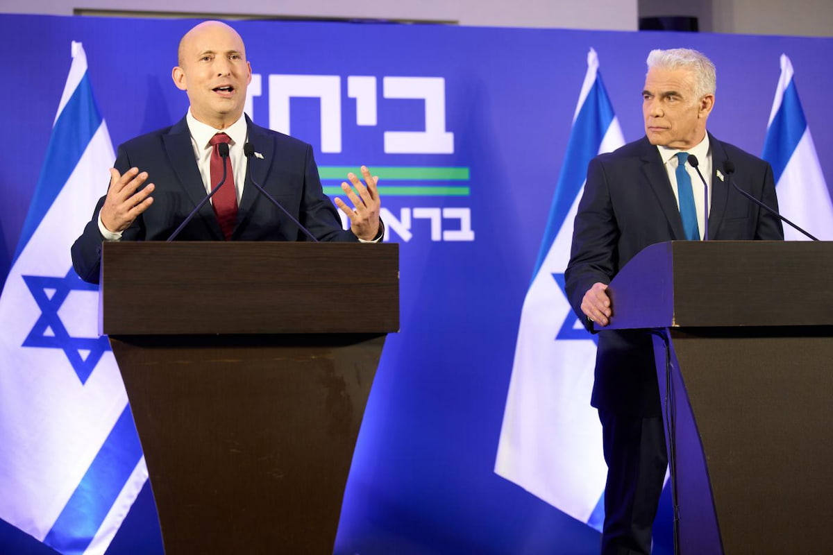 Yair Lapid e Naftali Bennett