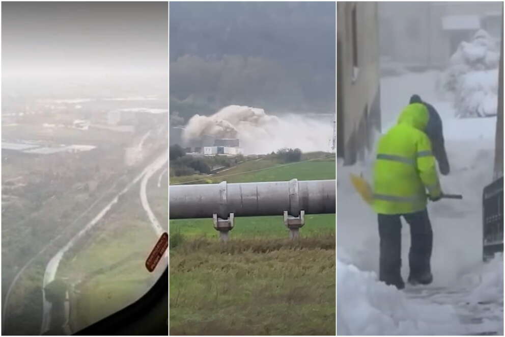 Molise in ginocchio per il maltempo: rischio esondazione alla diga del Liscione, evacuata zona industriale a Termoli