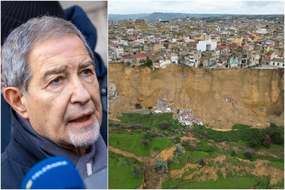 Frana di Niscemi, 13 indagati per i mancati interventi: ci sono gli ultimi 4 presidenti della Regione, anche il ministro Musumeci