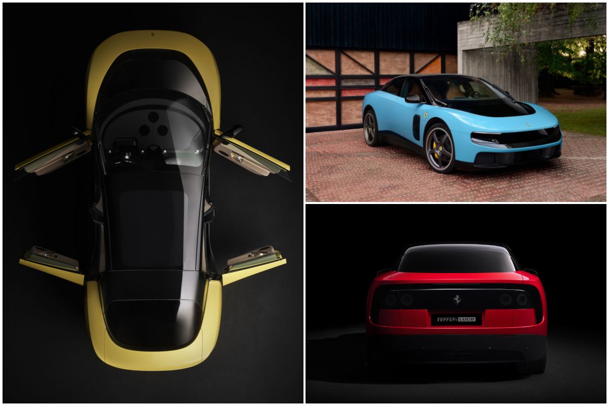 Luce, la nuova Ferrari full elettrica e design Apple, Calenda furioso: “È un insulto estetico e tecnologico, complimenti a Elkann”